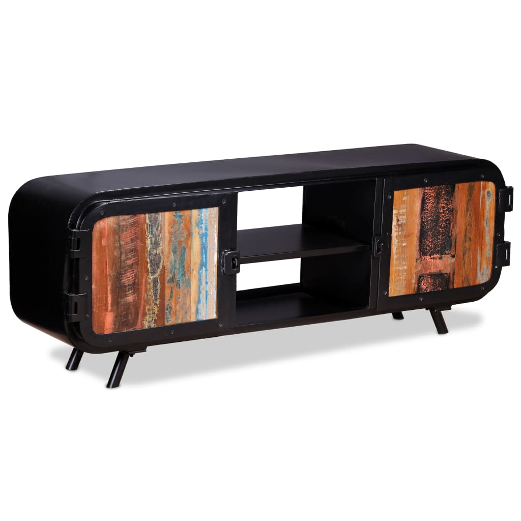 vidaXL Mueble para TV de madera reciclada 120x30x45 cm